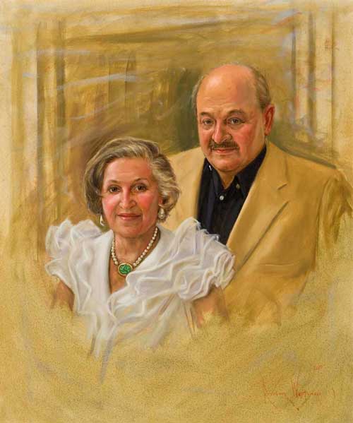 Portrait of Sonia and Isaac Luski